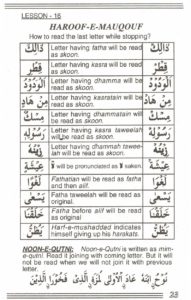 Noorani Qaida English - Read & Learn Noorani Qaida in English at eQuranAcademy